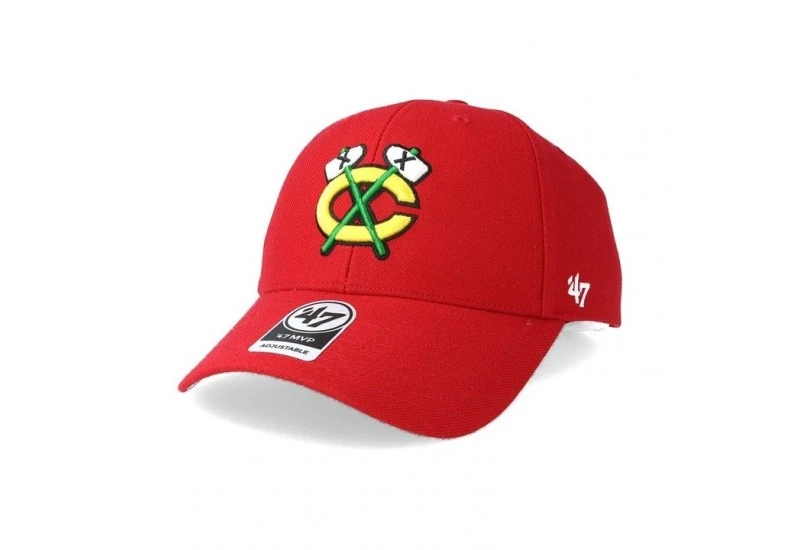 Casquette NHL 47 Brand MVP Blackhawks Chicago SR La Dernière 4 Casquette NHL 47 Brand MVP Blackhawks Chicago SR La Dernière – Image 2